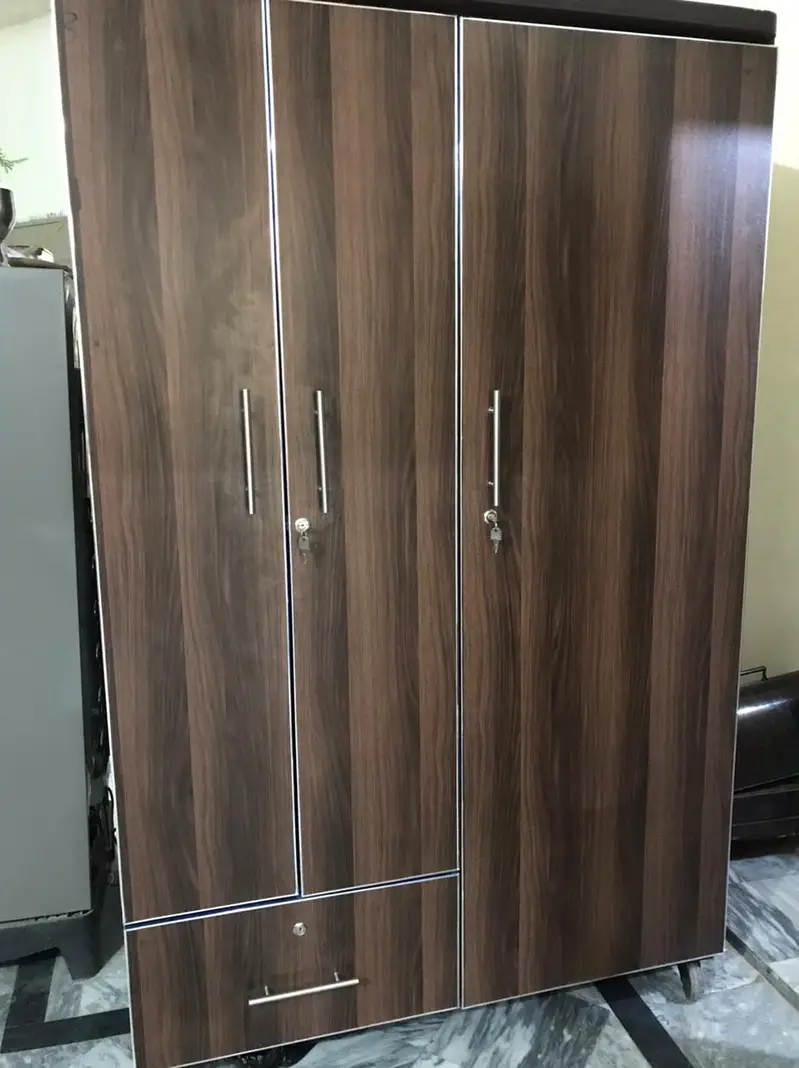 3 Door Shooting 2-Door Safe Almari, Wardrobe, Safe Almari