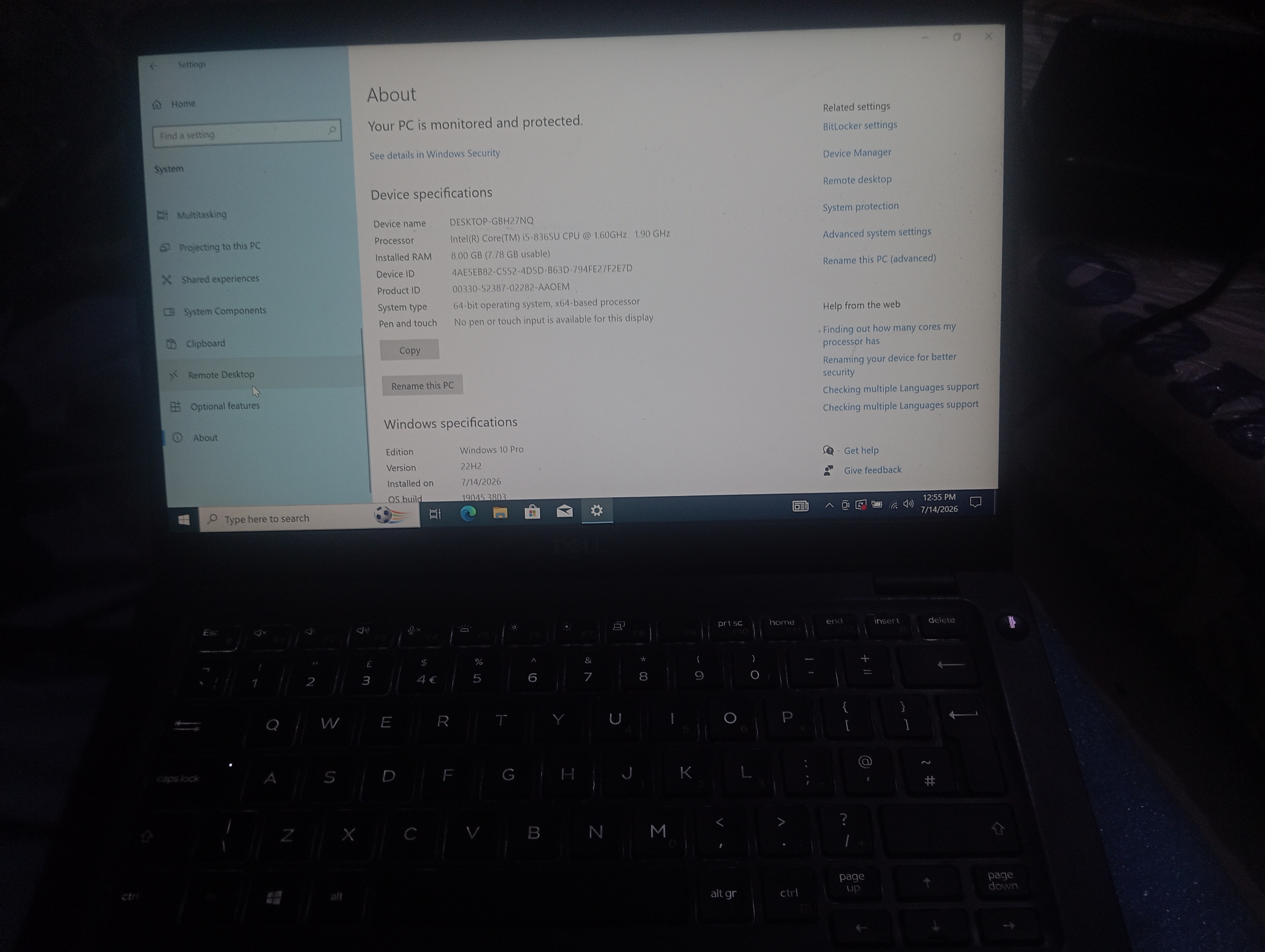 Dell latitude 5300