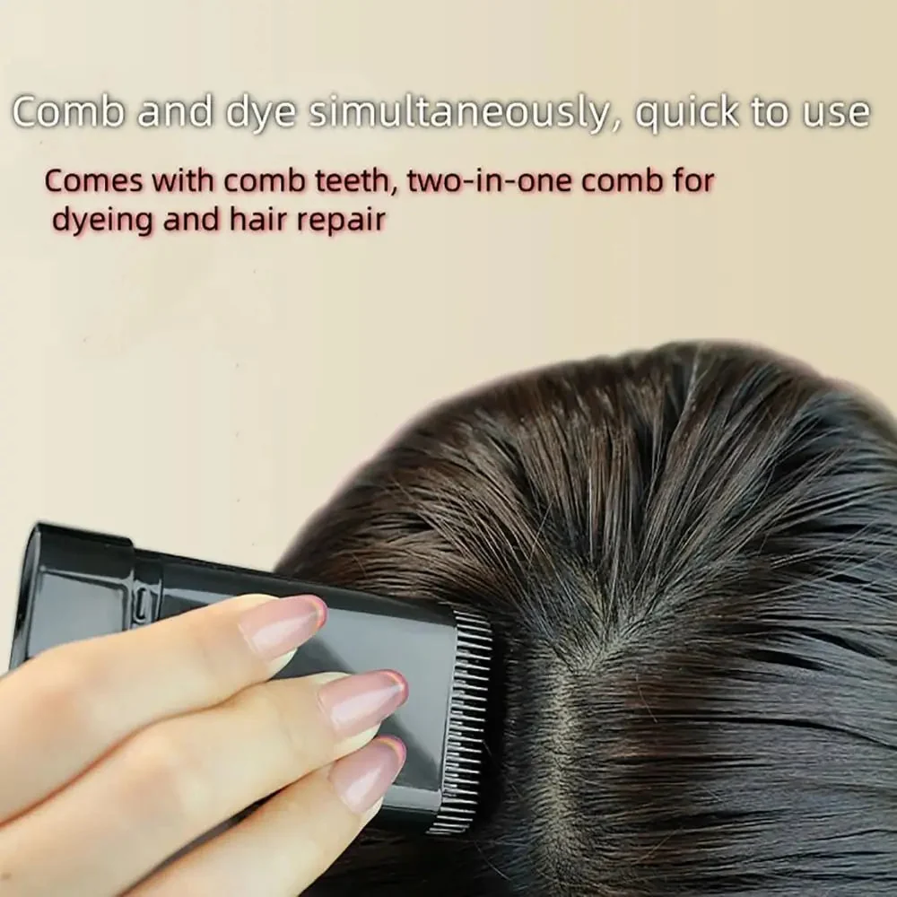 Water And Sweat Proof Hair Comb Dye.